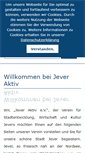 Mobile Screenshot of jever-aktiv.de